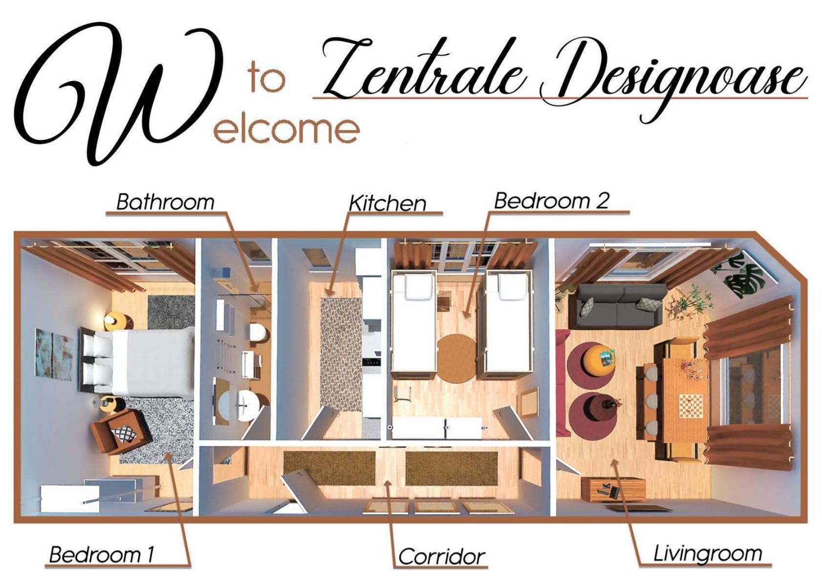 Zentrale Designoase Apartman Hamburg Kültér fotó